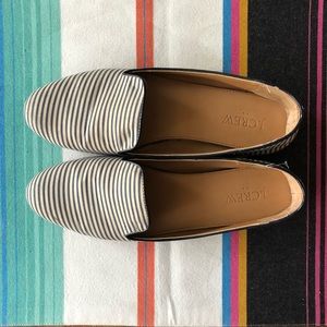 J. Crew Striped Loafers